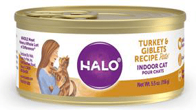 Halo Indoor Grain Free Turkey & Giblets Recipe Pâté
